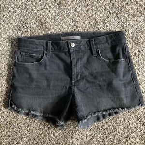 Joe’s Jeans raw edge hem jean shorts Size 28